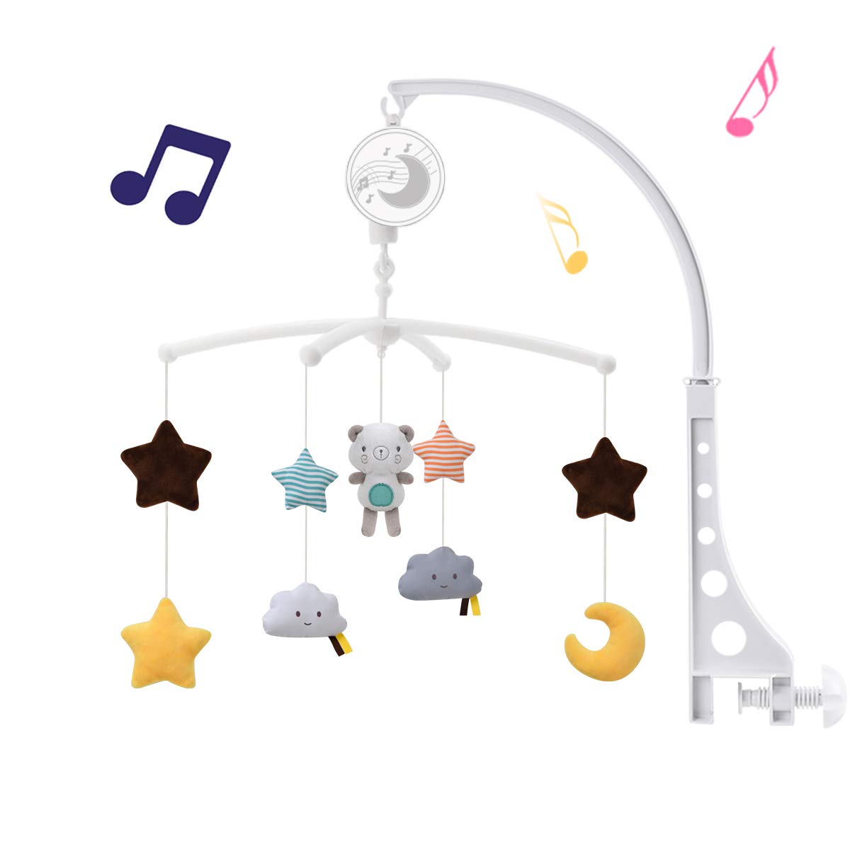 Baby Rattle Toy Set - Bebek Beşik Cep Telefonları Çıngıraklar Müzik