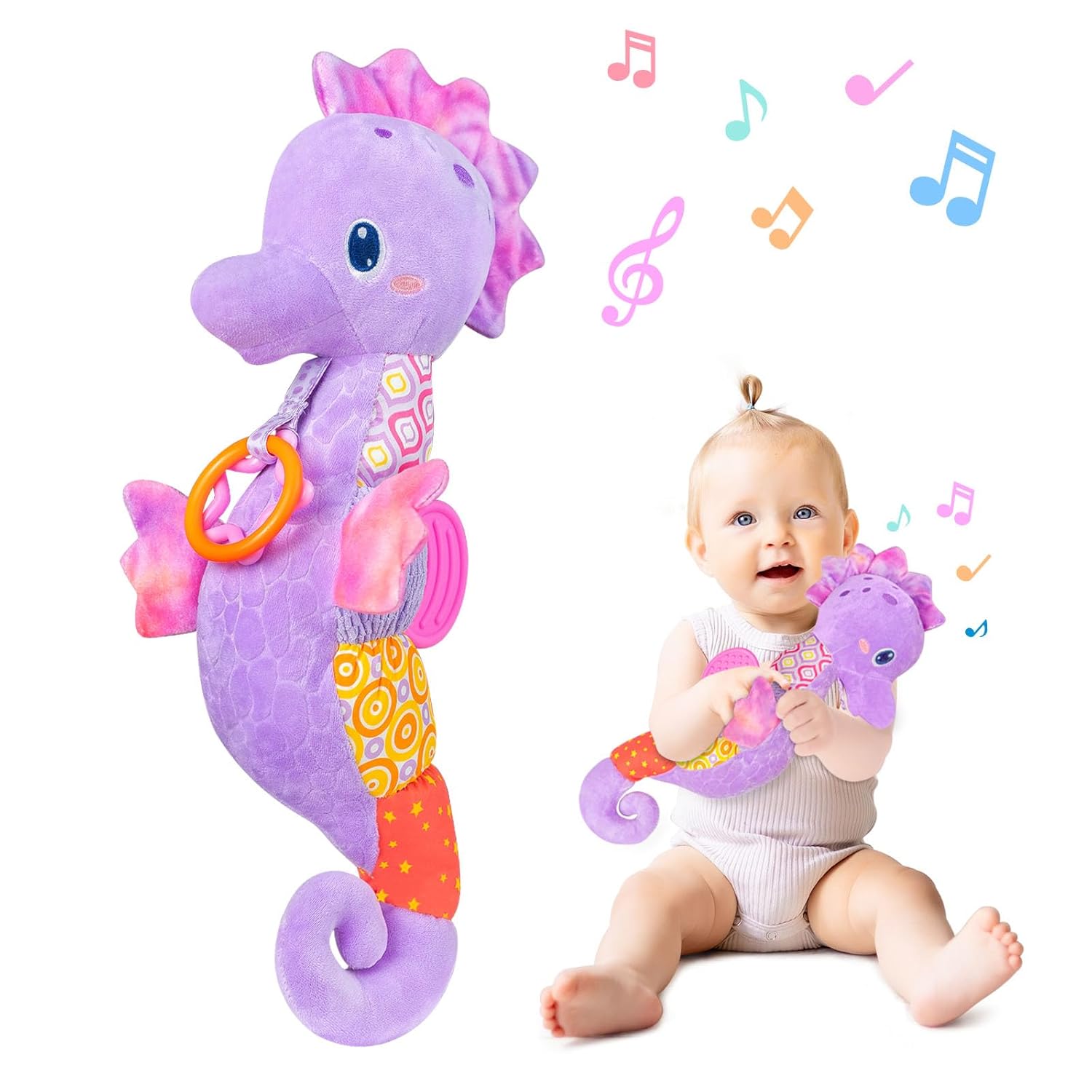 Baby Rattle Toy Set - Bebek Çıngıraklar Oyuncaklar Bebek Müzikal Doldurulmuş